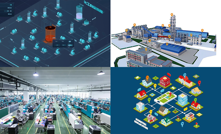 6cm化工/電力/制造業UWB模組高精度定位系統解決方案
